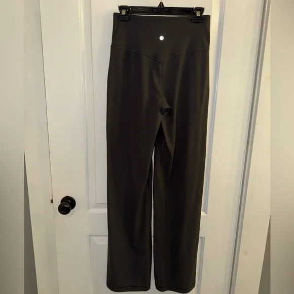 Lululemon Align Ribbed High-Rise Wide-Leg Pant *Tall Graphite Grey 36” Inseam